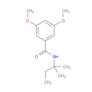 N-(1,1-Dimethylpropyl)-3,5-dimethoxybenzamide