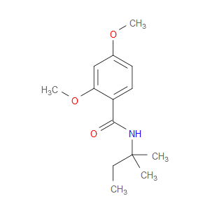 N-(1,1-Dimethylpropyl)-2,4-dimethoxybenzamide