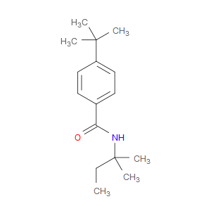 4-(1,1-Dimethylethyl)-N-(1,1-dimethylpropyl)benzamide
