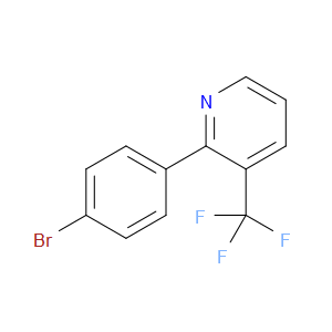 2-(4-Bromophenyl)-3-(trifluoromethyl)pyridine