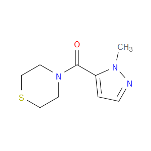 (1-Methyl-1H-pyrazol-5-yl)(thiomorpholino)methanone