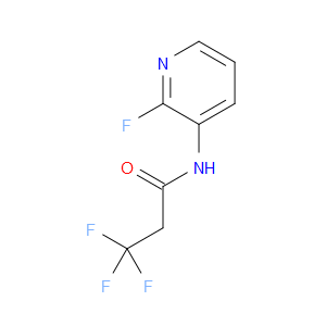 3,3,3-Trifluoro-N-(2-fluoro-3-pyridinyl)propanamide