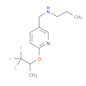 N-Propyl-6-(2,2,2-trifluoro-1-methylethoxy)-3-pyridinemethanamine