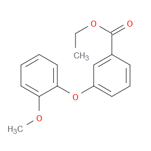 ethyl 3-(2-methoxyphenoxy)benzoate