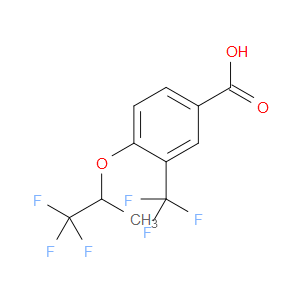 3-(Trifluoromethyl)-4-(2,2,2-trifluoro-1-methylethoxy)benzoic acid