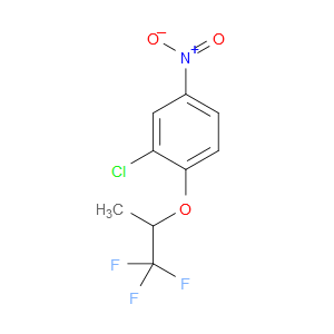 2-chloro-4-nitro-1-((1,1,1-trifluoropropan-2-yl)oxy)benzene
