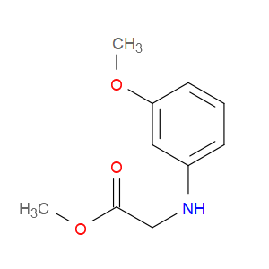 Glycine, N-(3-methoxyphenyl)-, methyl ester