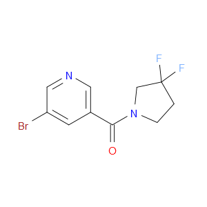 (5-Bromo-3-pyridinyl)(3,3-difluoro-1-pyrrolidinyl)methanone