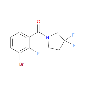 (3-Bromo-2-fluorophenyl)(3,3-difluoro-1-pyrrolidinyl)methanone