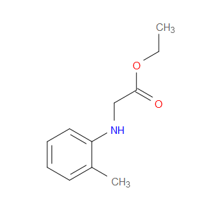 Glycine, N-(2-methylphenyl)-, ethyl ester