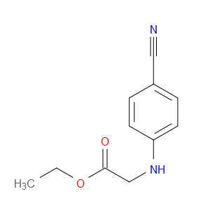 Glycine, N-(4-cyanophenyl)-, ethyl ester