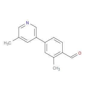 2-Methyl-4-(5-methyl-3-pyridinyl)benzaldehyde