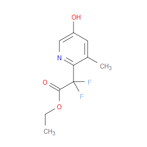 Ethyl 2,2-difluoro-2-(5-hydroxy-3-methylpyridin-2-yl)acetate