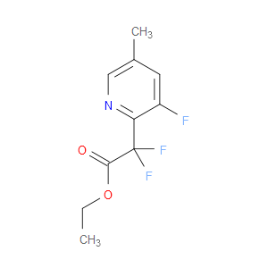 Ethyl 2,2-difluoro-2-(3-fluoro-5-methylpyridin-2-yl)acetate