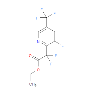 Ethyl 2,2-difluoro-2-(3-fluoro-5-(trifluoromethyl)pyridin-2-yl)acetate