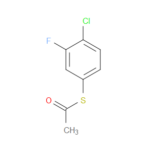 S-(4-Chloro-3-fluorophenyl) ethanethioate