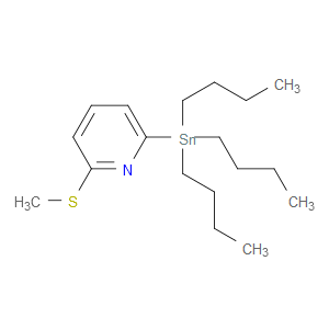 2-(Methylthio)-6-(tributylstannyl)pyridine