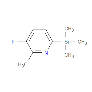 Pyridine, 3-fluoro-2-methyl-6-(trimethylstannyl)-