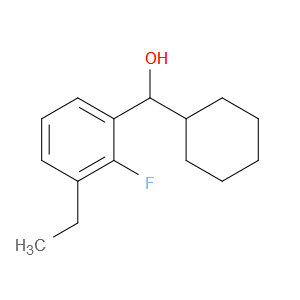 cyclohexyl(3-ethyl-2-fluorophenyl)methanol