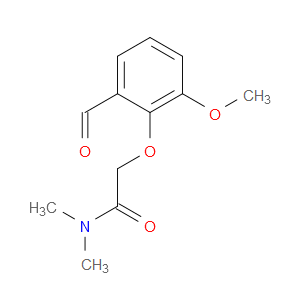 Acetamide, 2-(2-formyl-6-methoxyphenoxy)-N,N-dimethyl-