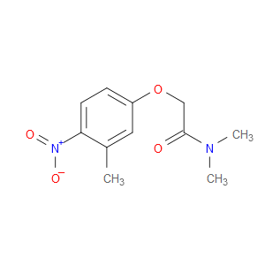 N,N-dimethyl-2-(3-methyl-4-nitrophenoxy)acetamide
