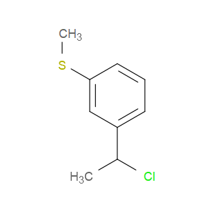 1-(1-Chloroethyl)-3-(methylthio)benzene
