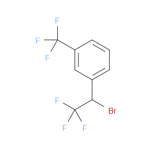 1-(1-Bromo-2,2,2-trifluoroethyl)-3-(trifluoromethyl)benzene