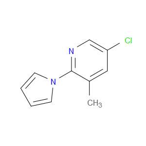 Pyridine, 5-chloro-3-methyl-2-(1H-pyrrol-1-yl)-