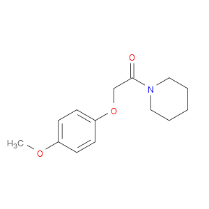 2-(4-Methoxyphenoxy)-1-(1-piperidinyl)ethanone