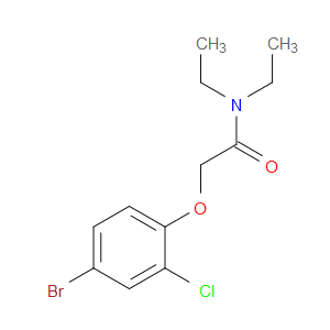 Acetamide, 2-(4-bromo-2-chlorophenoxy)-N,N-diethyl-