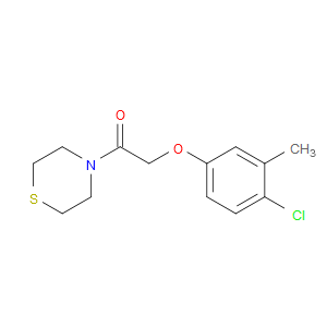 Ethanone, 2-(4-chloro-3-methylphenoxy)-1-(4-thiomorpholinyl)-