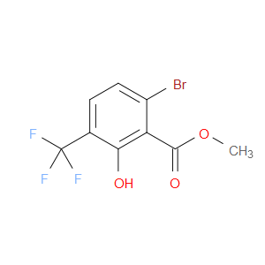 methyl 6-bromo-2-hydroxy-3-(trifluoromethyl)benzoate