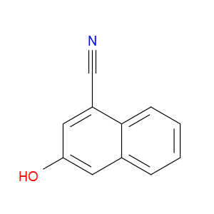 3-Hydroxy-1-naphthalenecarbonitrile