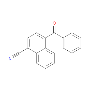 4-Benzoyl-1-naphthalenecarbonitrile