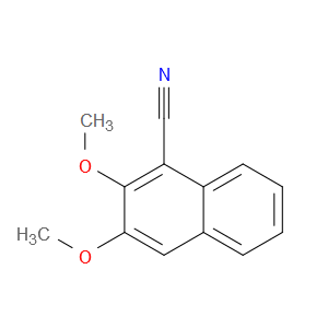 2,3-Dimethoxy-1-naphthalenecarbonitrile