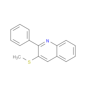 3-(Methylthio)-2-phenylquinoline