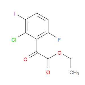 ethyl 2-(2-chloro-6-fluoro-3-iodophenyl)-2-oxoacetate