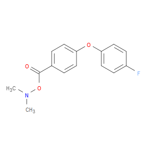 O-(4-(4-fluorophenoxy)benzoyl)-N,N-dimethylhydroxylamine