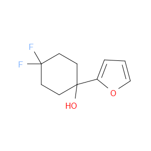 4,4-Difluoro-1-(2-furanyl)cyclohexanol
