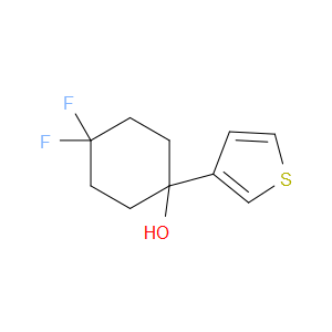 4,4-Difluoro-1-(3-thienyl)cyclohexanol