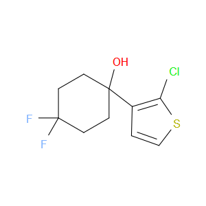 1-(2-Chloro-3-thienyl)-4,4-difluorocyclohexanol