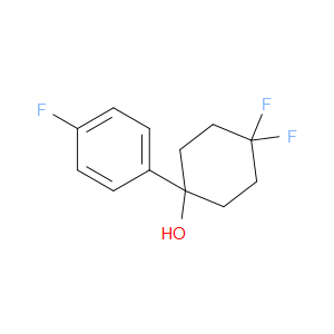 4,4-Difluoro-1-(4-fluorophenyl)cyclohexanol