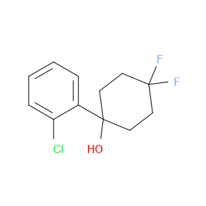 1-(2-Chlorophenyl)-4,4-difluorocyclohexanol