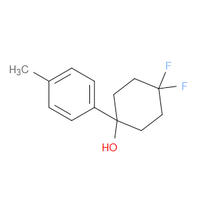 4,4-Difluoro-1-(4-methylphenyl)cyclohexanol