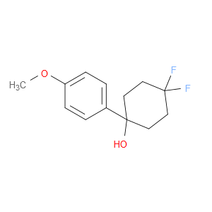 Cyclohexanol, 4,4-difluoro-1-(4-methoxyphenyl)-