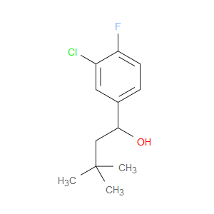 3-Chloro-α-(2,2-dimethylpropyl)-4-fluorobenzenemethanol