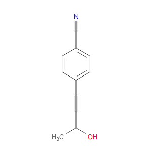 4-(3-Hydroxy-1-butyn-1-yl)benzonitrile