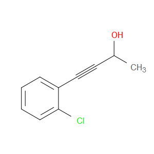 3-Butyn-2-ol, 4-(2-chlorophenyl)-
