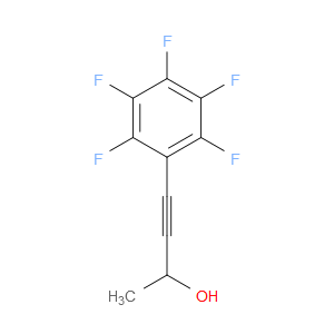 3-Butyn-2-ol, 4-(pentafluorophenyl)-