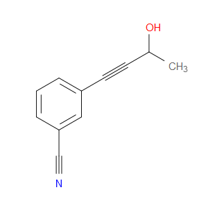 3-(3-Hydroxy-1-butyn-1-yl)benzonitrile